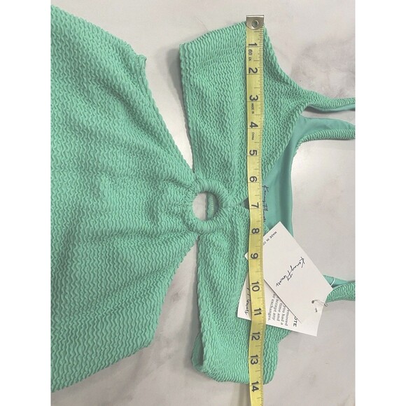 Pool Party Beach Party Mint Maxi Side Cutout Keyhole Bodycon Kenny Flowers XS - Picture 5 of 6